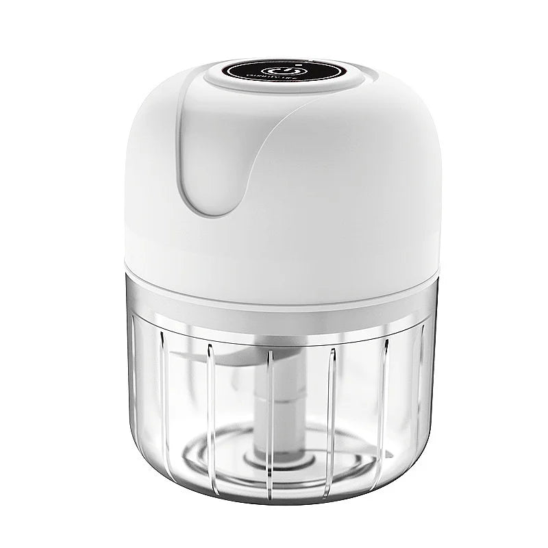 Mini Processador Elétrico USB – Triturador de Alho e Alimentos 250ml