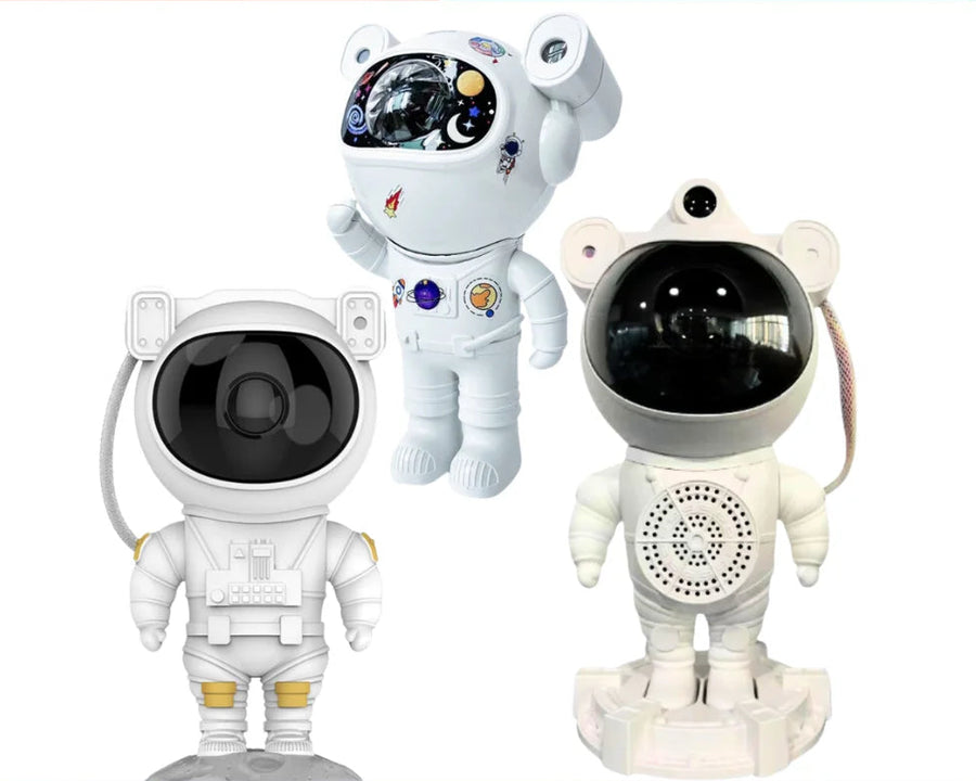 Projetor Galáxia Astronauta Premium (Som & Bluetooth)
