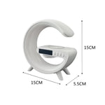 Luminária Inteligente G-Speaker Pro (Som, Alarme & Carregador Sem Fio)