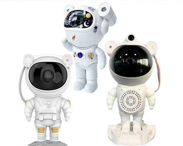 Projetor Galáxia Astronauta Premium (Som & Bluetooth)