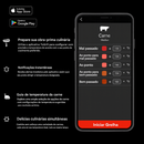 Termômetro Sem Fio para Carne e Defumador