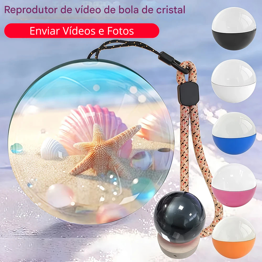Bola de Cristal Digital com Vídeo