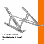 Suporte Ergonômico para Notebook (Alumínio Premium)