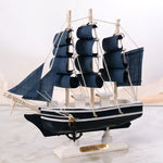 Navio à Vela Decorativo Estilo Mediterrâneo
