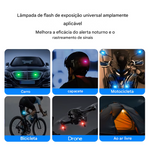 Kit LED Estroboscópico Automotivo Sem Fio