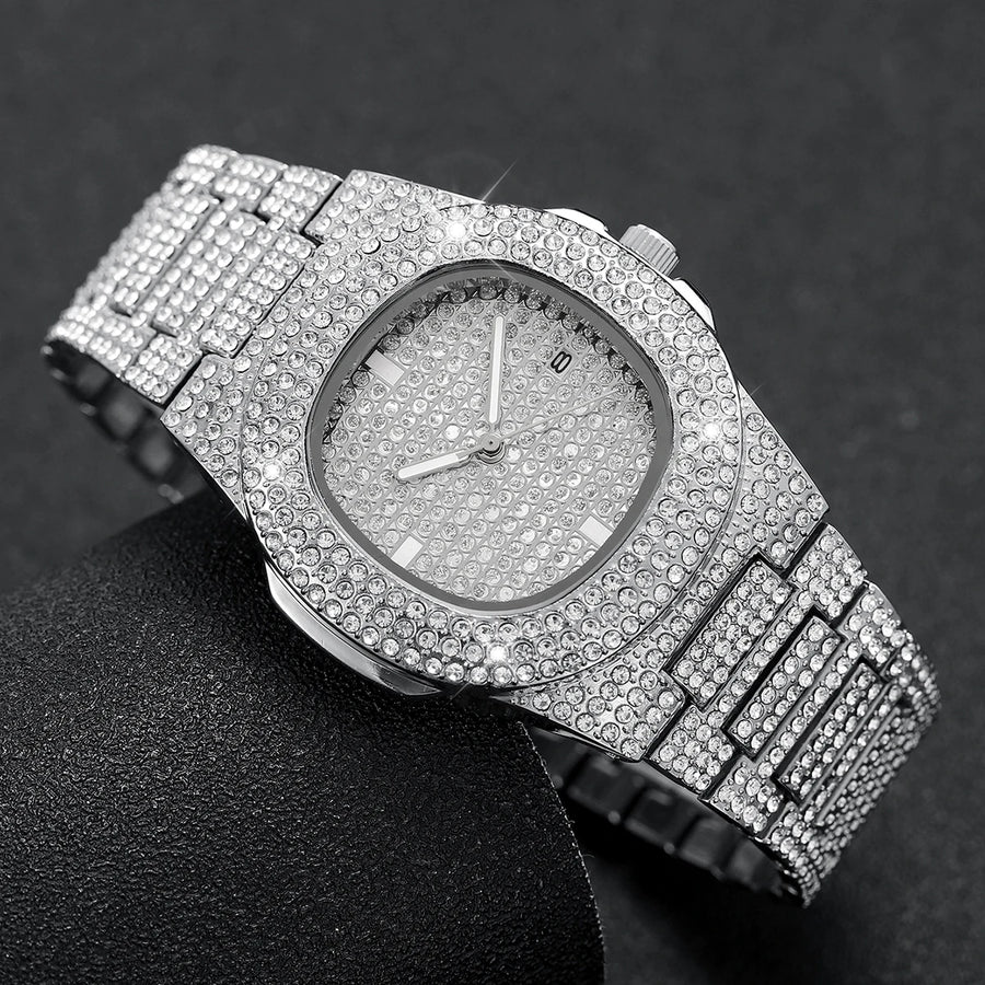 Relógio Masculino Luxo Esportivo Quartz