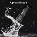 Lanterna LED Recarregável à Prova d’Água