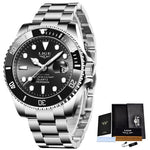 Relógio Masculino LIGE Luxo Quartz 30ATM