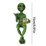 Alien Decorativo Engraçado para Mesa