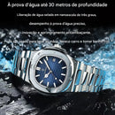 Relógio Masculino Quartz Quadrado