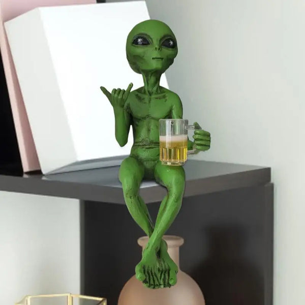 Alien Decorativo Engraçado para Mesa