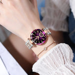 Relógio Feminino POEDAGAR Luxo Quartz