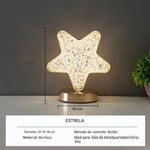 Abajur de Cristal Inteligente Moon LED