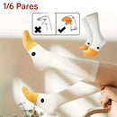 Meias Femininas Divertidas Ganso