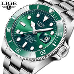 Relógio Masculino LIGE Luxo Quartz 30ATM