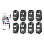 Kit LED Estroboscópico Automotivo Sem Fio
