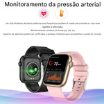 Relógio Inteligente LIGE (Smartwatch) Bluetooth com Tela Touch