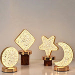 Abajur de Cristal Inteligente Moon LED