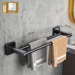 Porta-Toalha Alumínio Premium (Sem Furos)