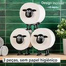 Porta Papel Higiênico Decorativo Ovelha