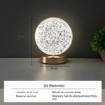 Abajur de Cristal Inteligente Moon LED