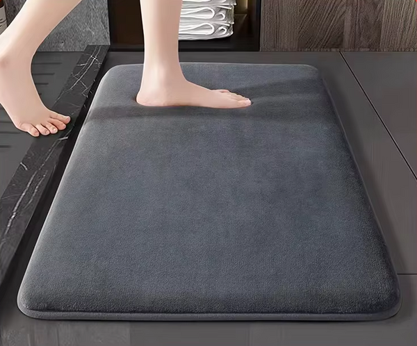 Tapete de Banheiro Ultra Absorvente Antiderrapante