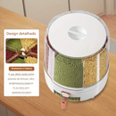 Pote Multiuso Giratório 6 Divisões