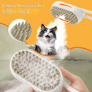 Escova Elétrica 3 em 1 para Pets – Remove Pelos com Mais Facilidade e Conforto