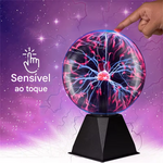 Lâmpada Plasma Bola Mágica LED