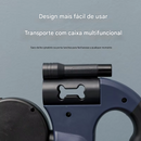 Coleira Dupla para Cachorros com Rotação 360°