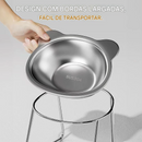 Comedouro Inclinado Inox para Pets