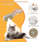 Escova Elétrica 3 em 1 para Pets – Remove Pelos com Mais Facilidade e Conforto