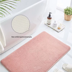 Tapete de Banheiro Ultra Absorvente Antiderrapante