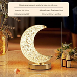 Abajur de Cristal Inteligente Moon LED