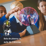 Lâmpada Plasma Bola Mágica LED
